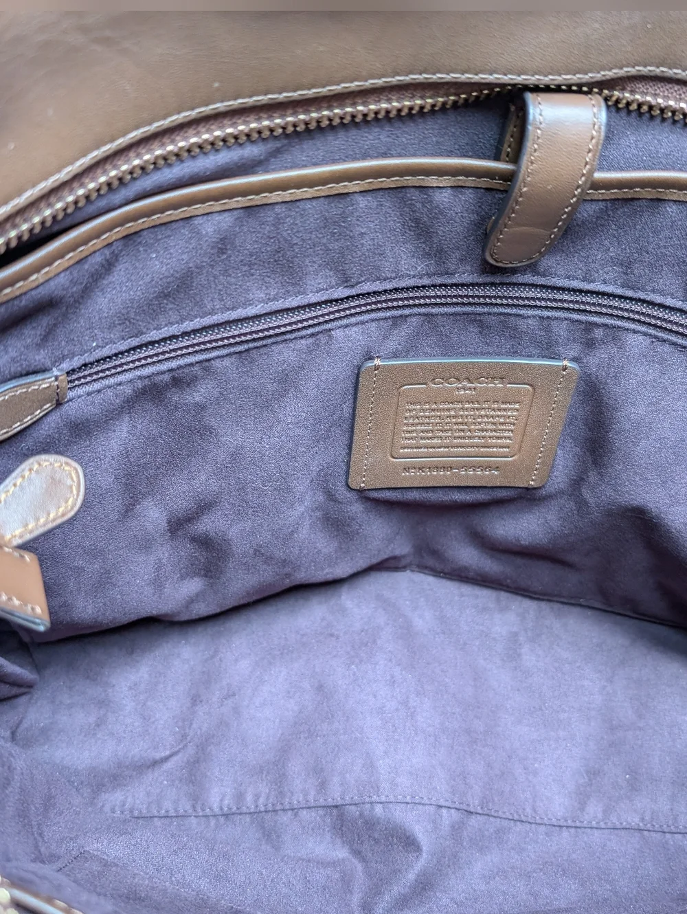 Coach Metro Tote Brown - Picture 4 of 14